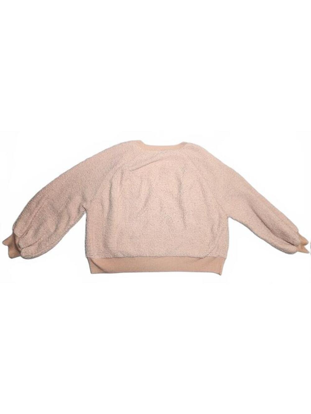 Warm & Cozy Lifestyle Pink Boucle Sweater Large Cotton - Picture 2 of 7
